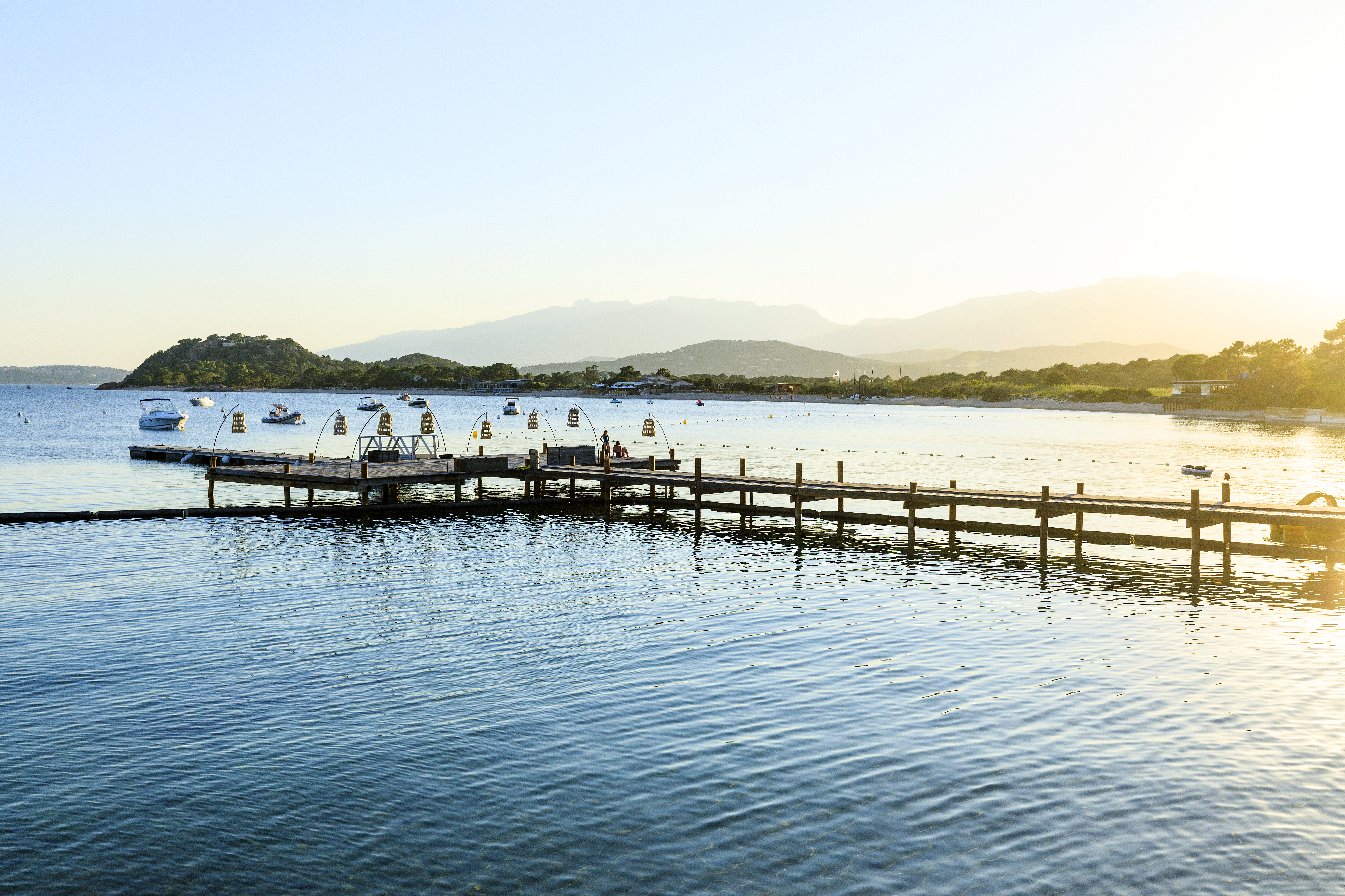 Beach hotel in Corsica