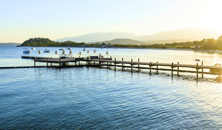 Beach hotel in Corsica