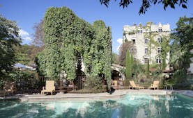 Chateau de Riell swimming pool