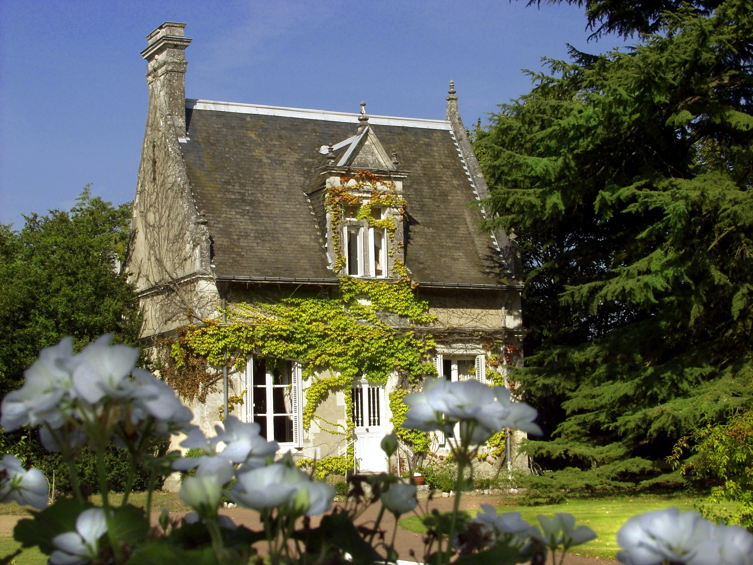 Country history hotel Loire valley Tortiniere