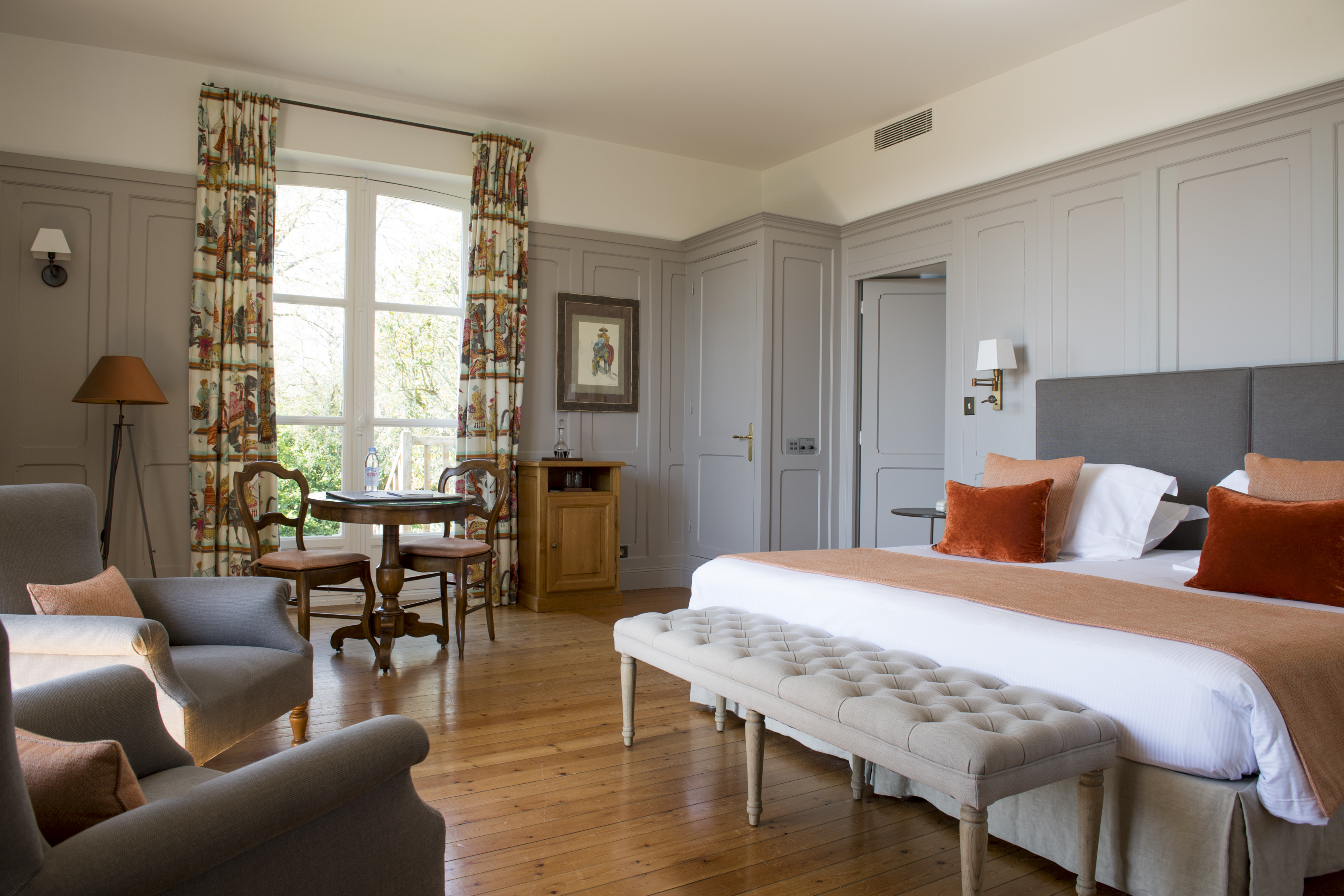 Country history hotel Loire valley Tortiniere