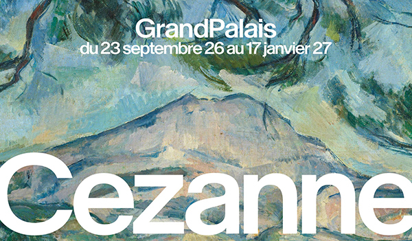 Cezanne Paris exhibition poster