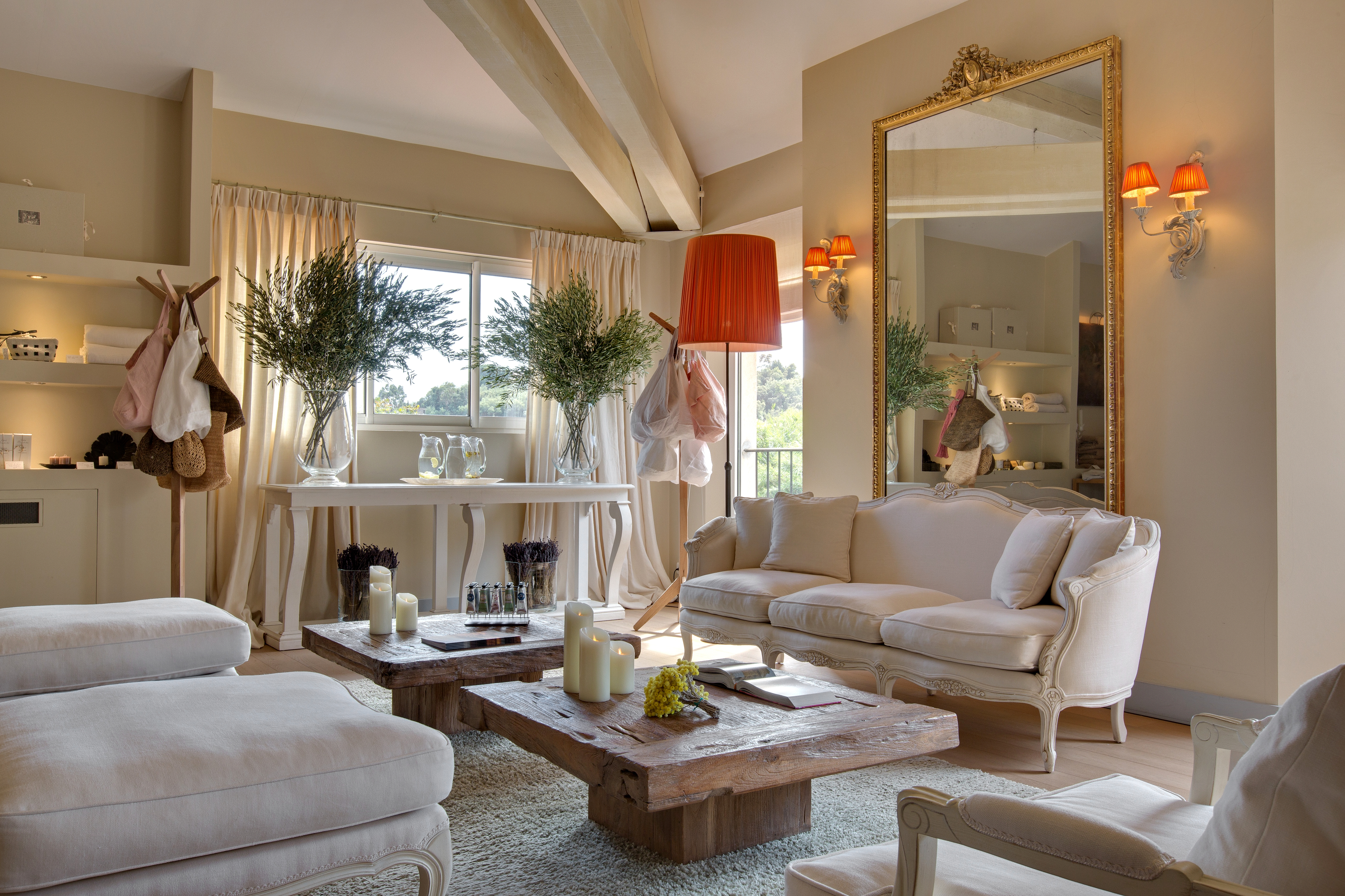 Chateau de Valmer reception at the spa