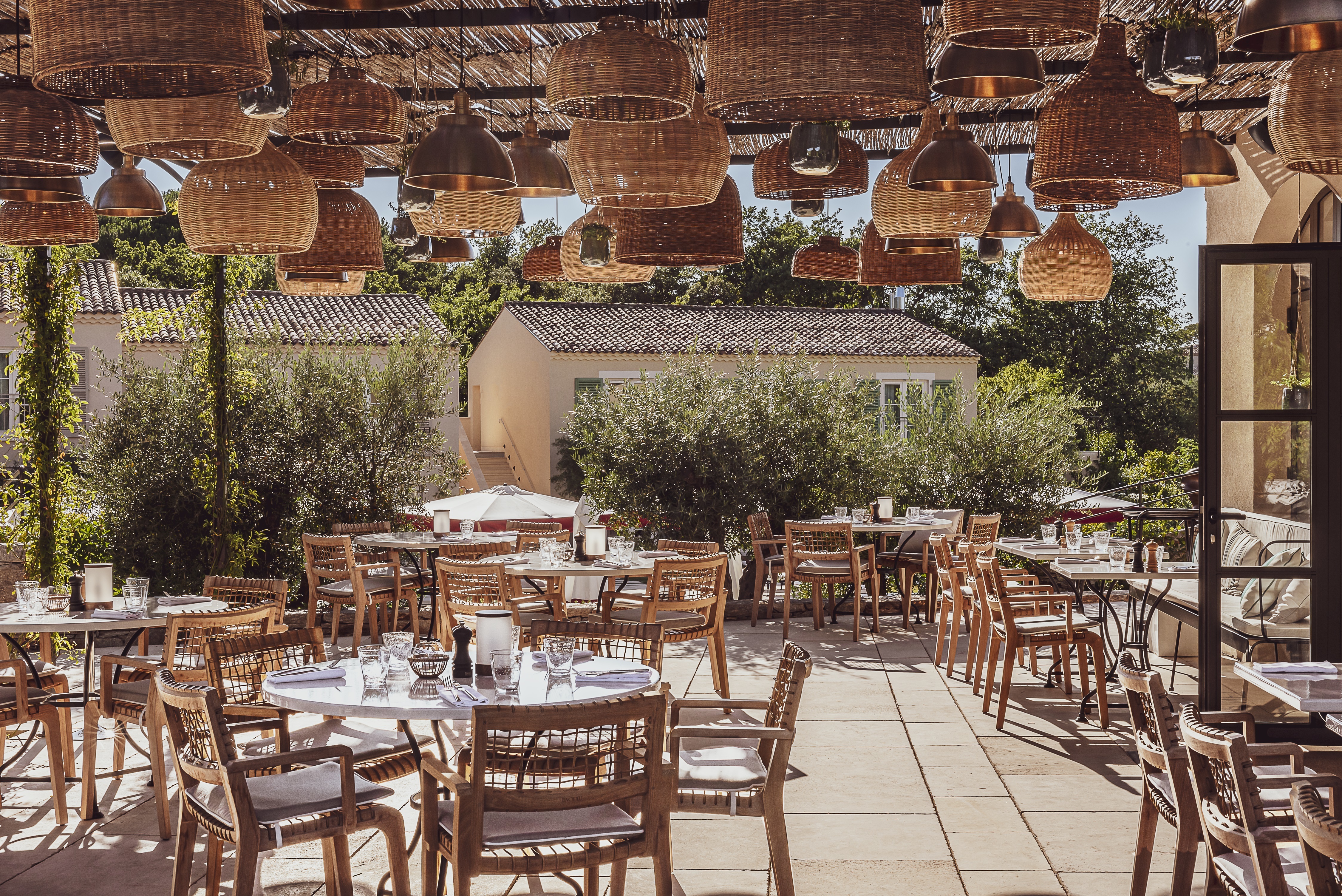 Lou Pinet Restaurant Terrace