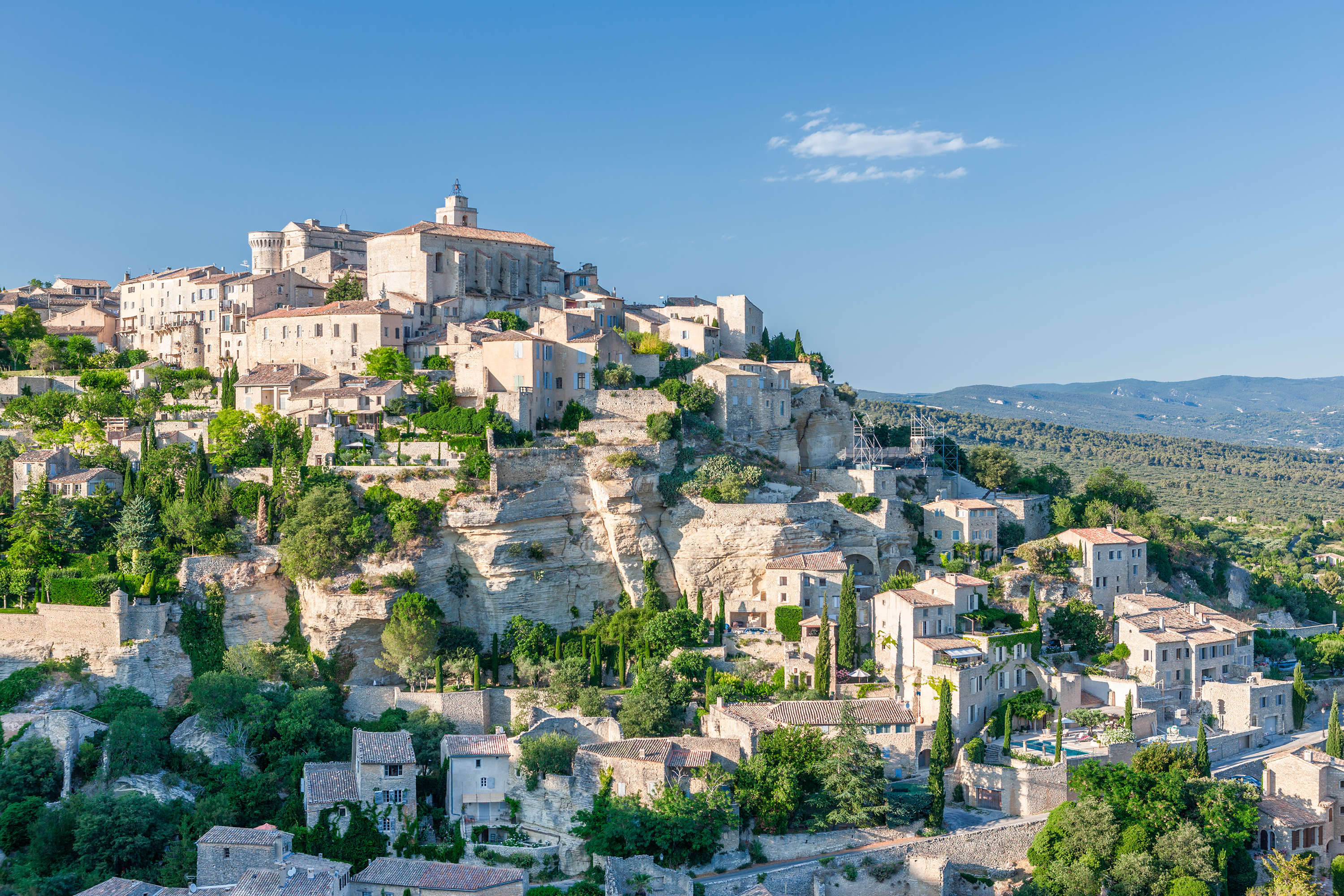 Hill town of Gordes in Provence