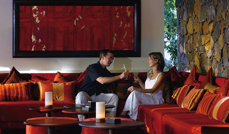 Constance Le Prince Maurice Mauritius bar indoor seating sofas modern décor