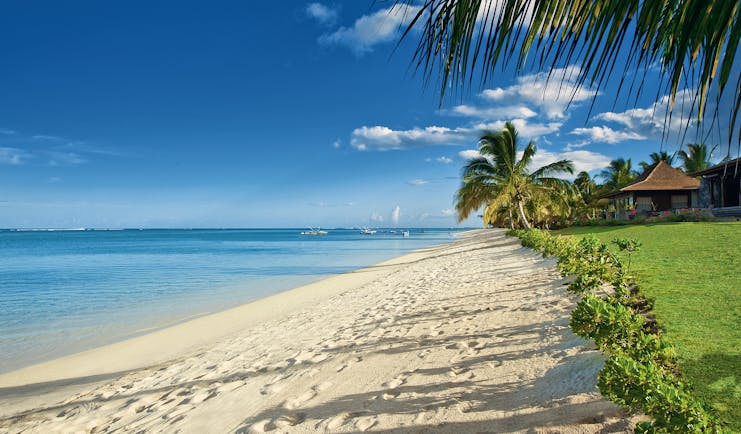 Lux Le Morne Mauritius beach white sands clear blue ocean