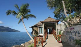 Hilton Northolme Seychelles Duniye spa exterior pavilion jetty sea view