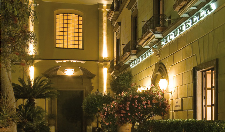Grand Hotel Cocumella Amalfi Coast exterior hotel building entrance