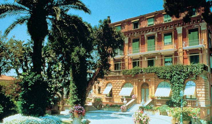 Grand Hotel Excelsior Vittoria Amalfi Coast exterior building pool grounds sea