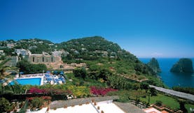 Hotel Luna Capri hotel exterior pool gardens coastline views sea