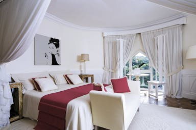 Mezzatorre Resort Amalfi Coast bedroom bed bedroom furniture