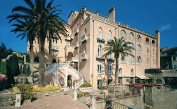 Palazzo Avino Amalfi Coast hotel exterior trees