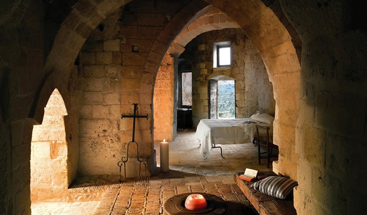 Sextantio Le Grotte Della Civita Basilicata cave bedroom authentic architecture