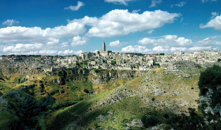 Sextantio Le Grotte Della Civita Basilicata view of Matera
