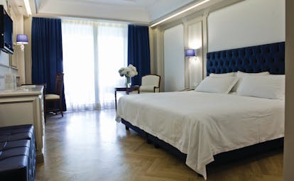 Grand Hotel Imperiale Lake Como deluxe spa room spacious room contemporary décor