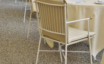 Villa d' Este Lake Como restaurant outdoor dining terrace overlooking the lake