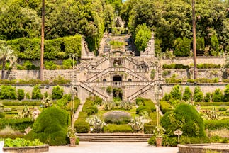 Villa Garzoni baroque terraced gardens