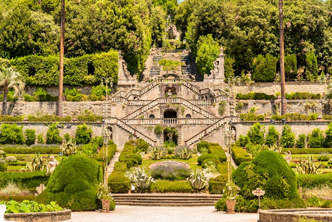 Villa Garzoni baroque terraced gardens