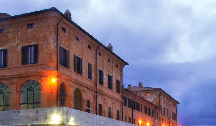 La Posta Vecchia Latium building traditional architectural features