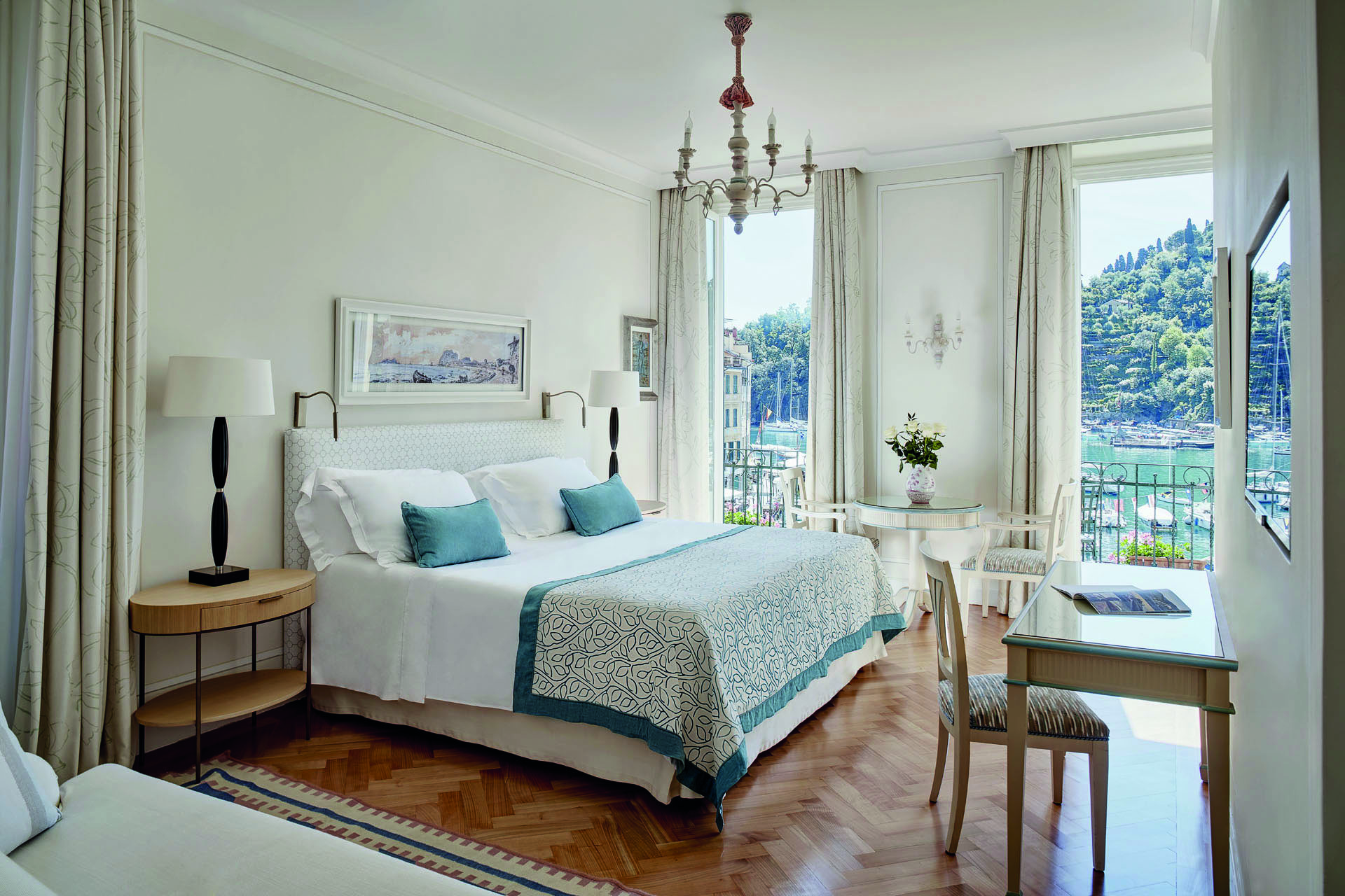 Splendido Portofino sea view room elegant décor sea views