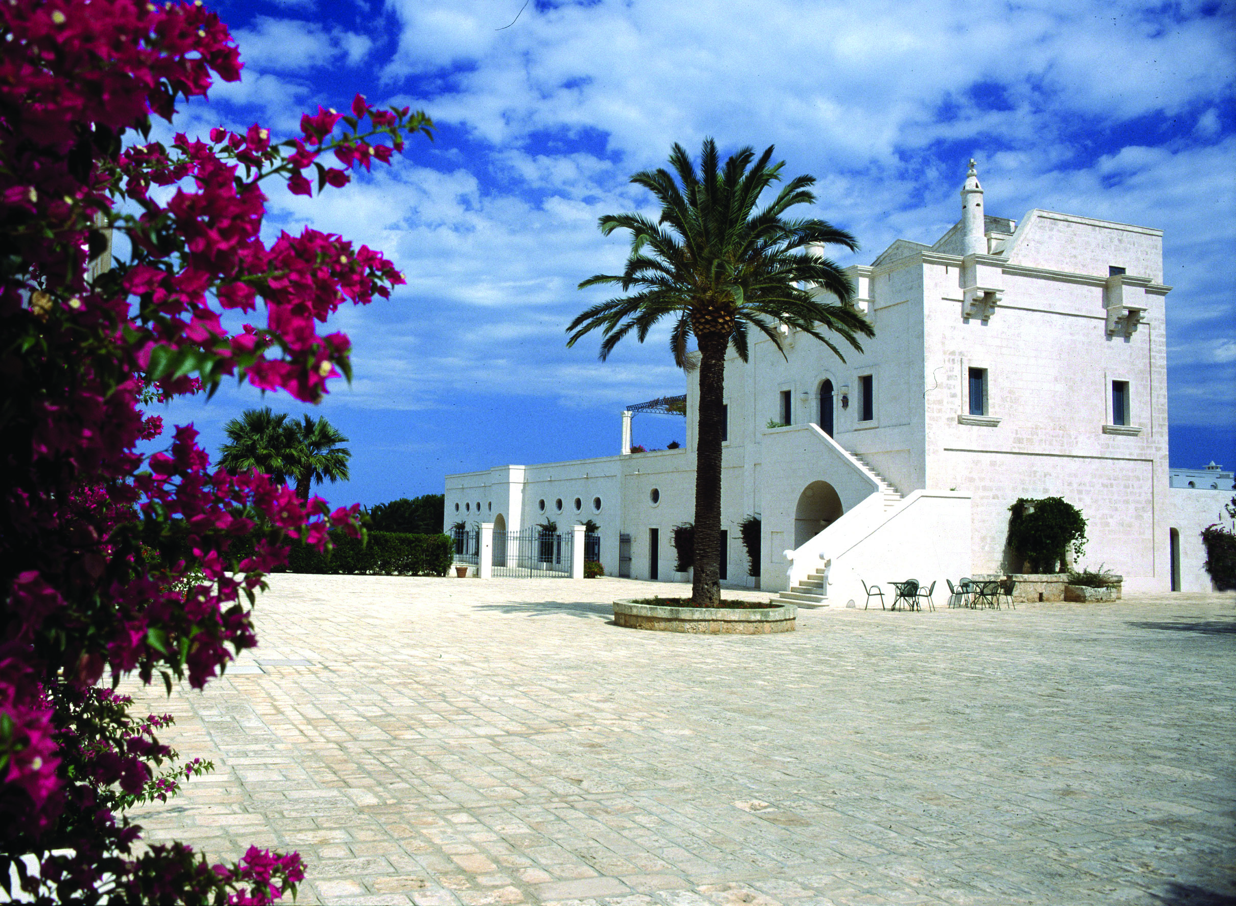 Masseria San Domenico Puglia hotel building courtyard traditional architecture