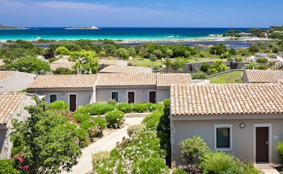 Seaside resort Sardinia houses