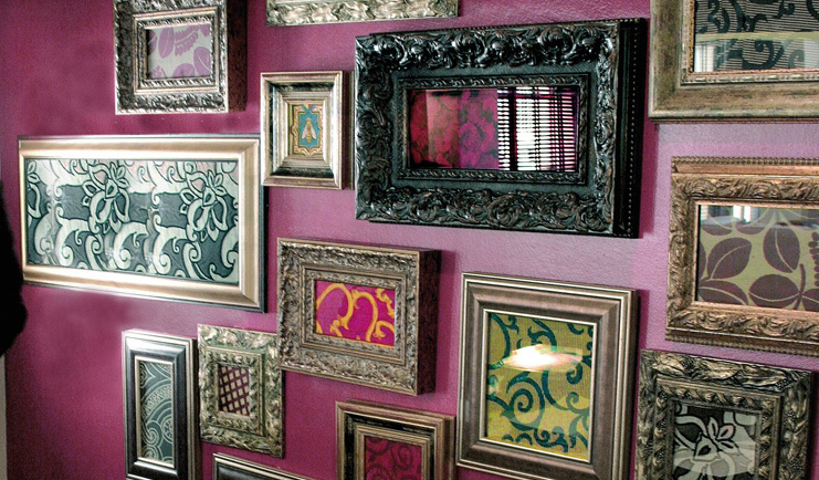 Hotel La Coluccia Sardinia interiors details wall picture frames