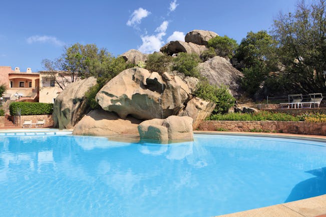 La Rocca Sardinia pool rock feature