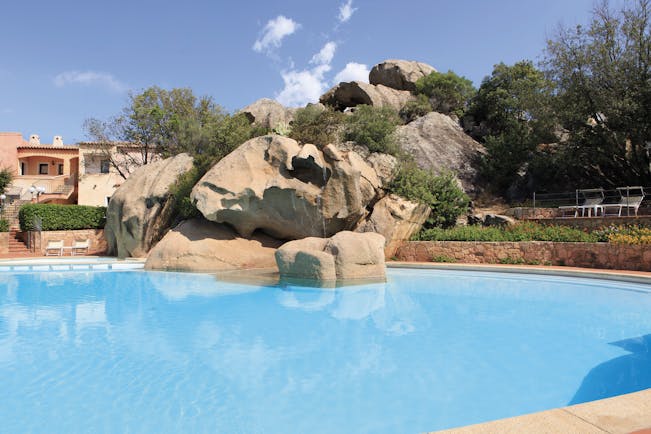La Rocca Sardinia pool rock feature