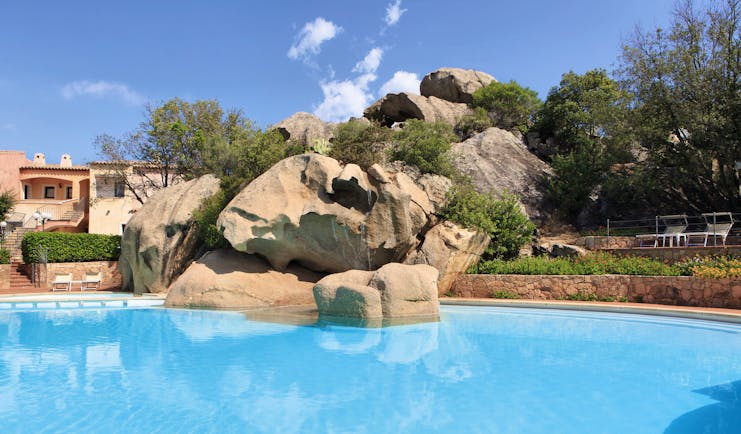La Rocca Sardinia pool rock feature