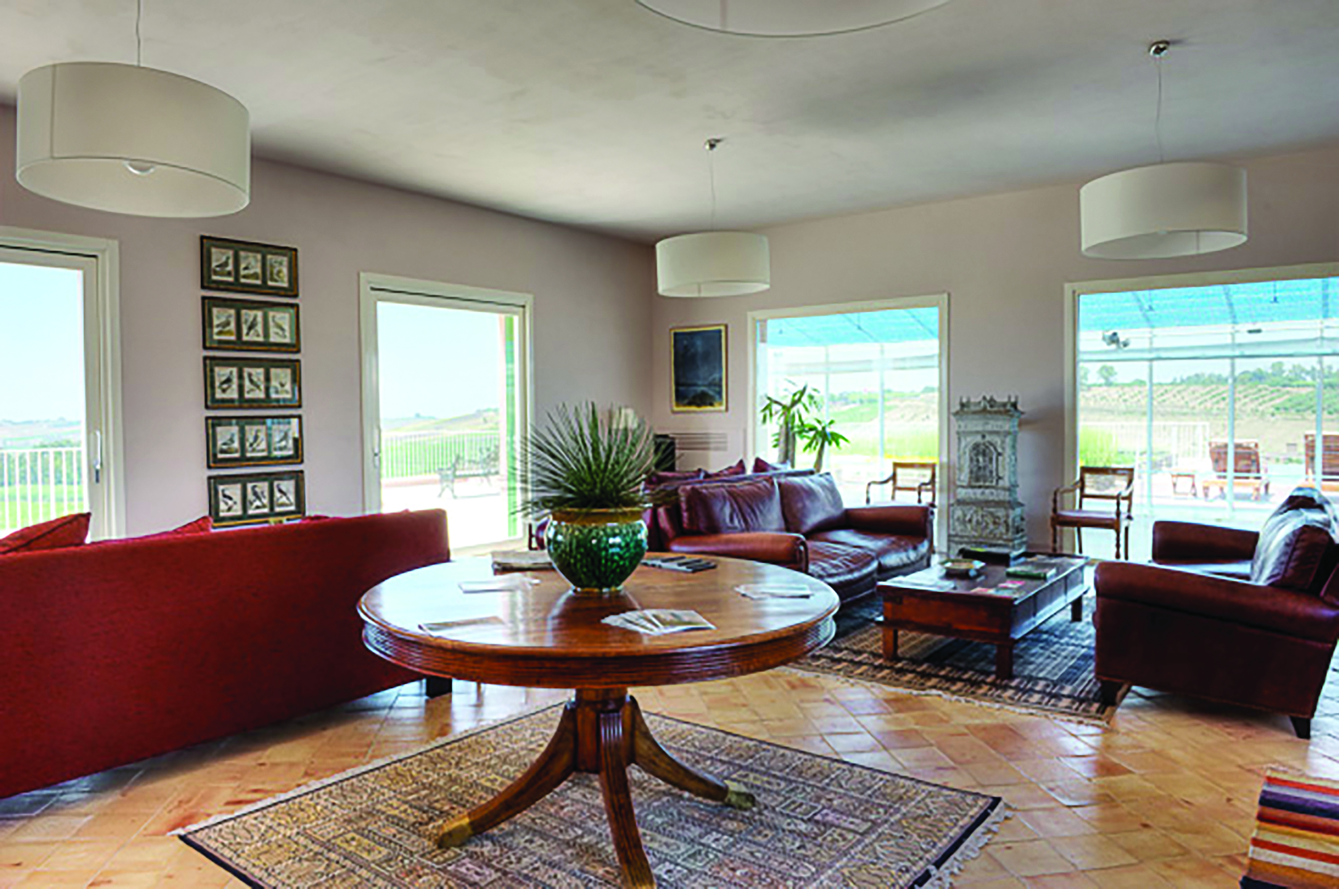 Foresteria La Planeta Sicily lounge area modern décor