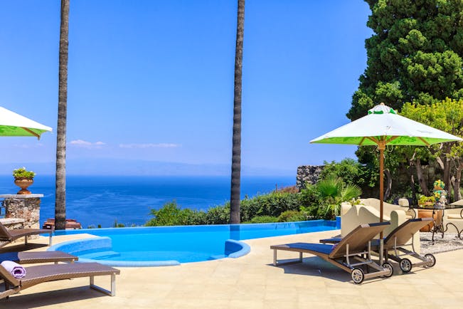 The Ashbee Taormina hotel pool
