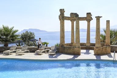 Villa Igeia Palermo hotel by the sea pool