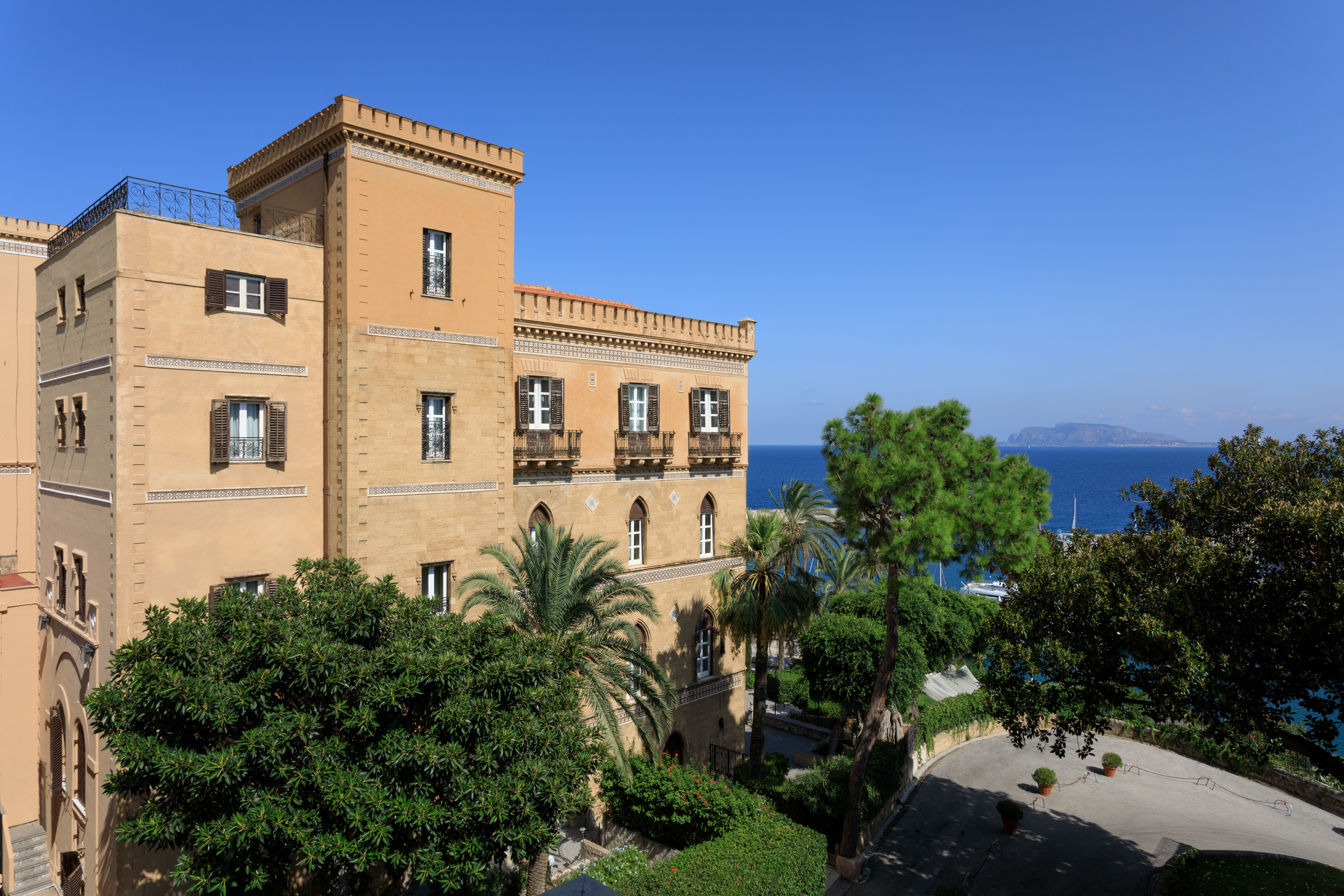 Villa Igeia Palermo hotel by the sea
