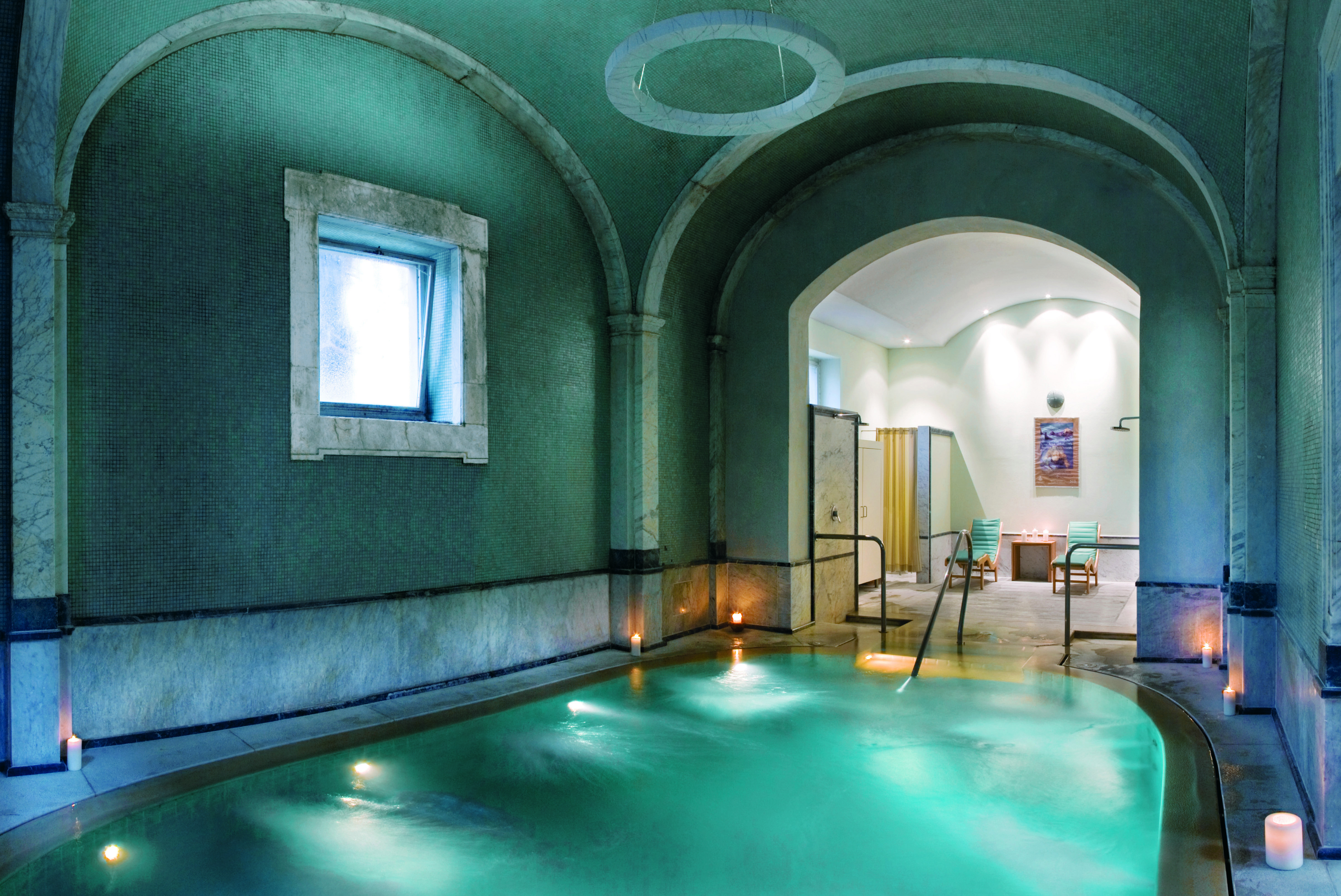 Bagni Di Pisa Tuscany thermal pool indoor pool and spa area
