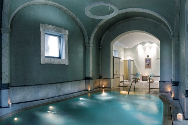 Bagni Di Pisa Tuscany thermal pool indoor pool and spa area