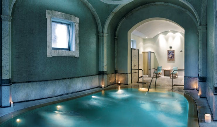 Bagni Di Pisa Tuscany thermal pool indoor pool and spa area
