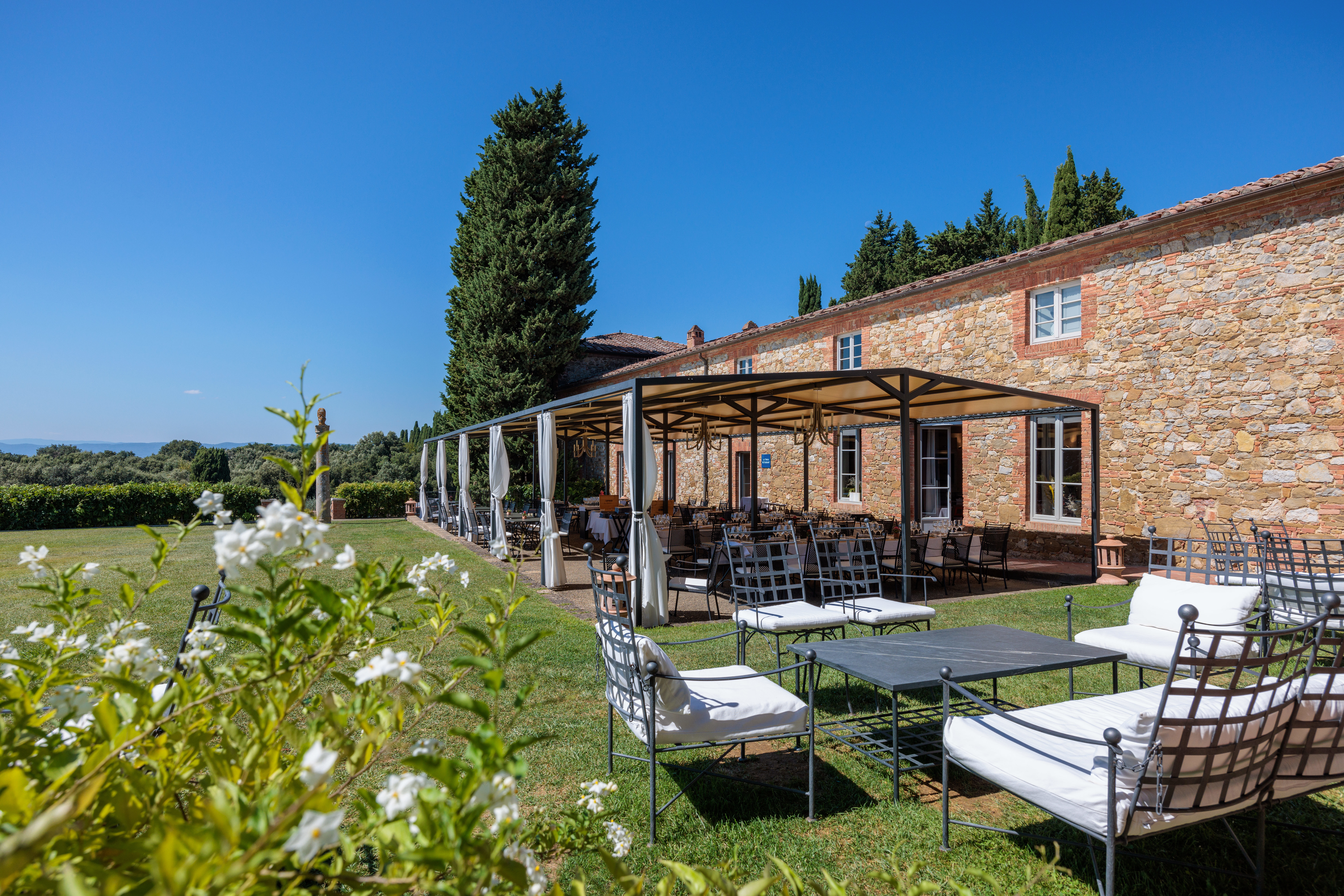 Borgo Scopeto Restaurant Terrace