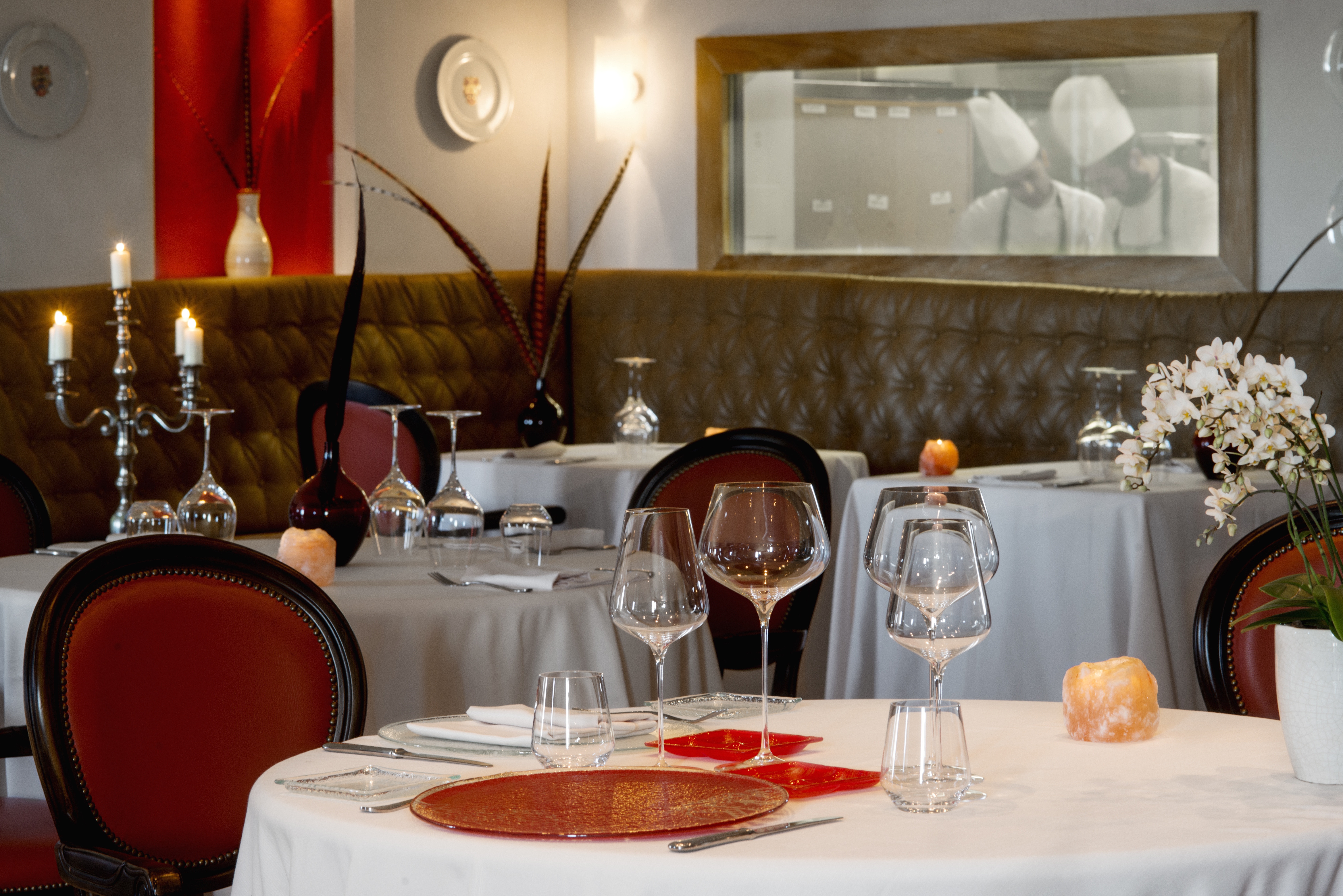 Tuscan castle hotel with country views