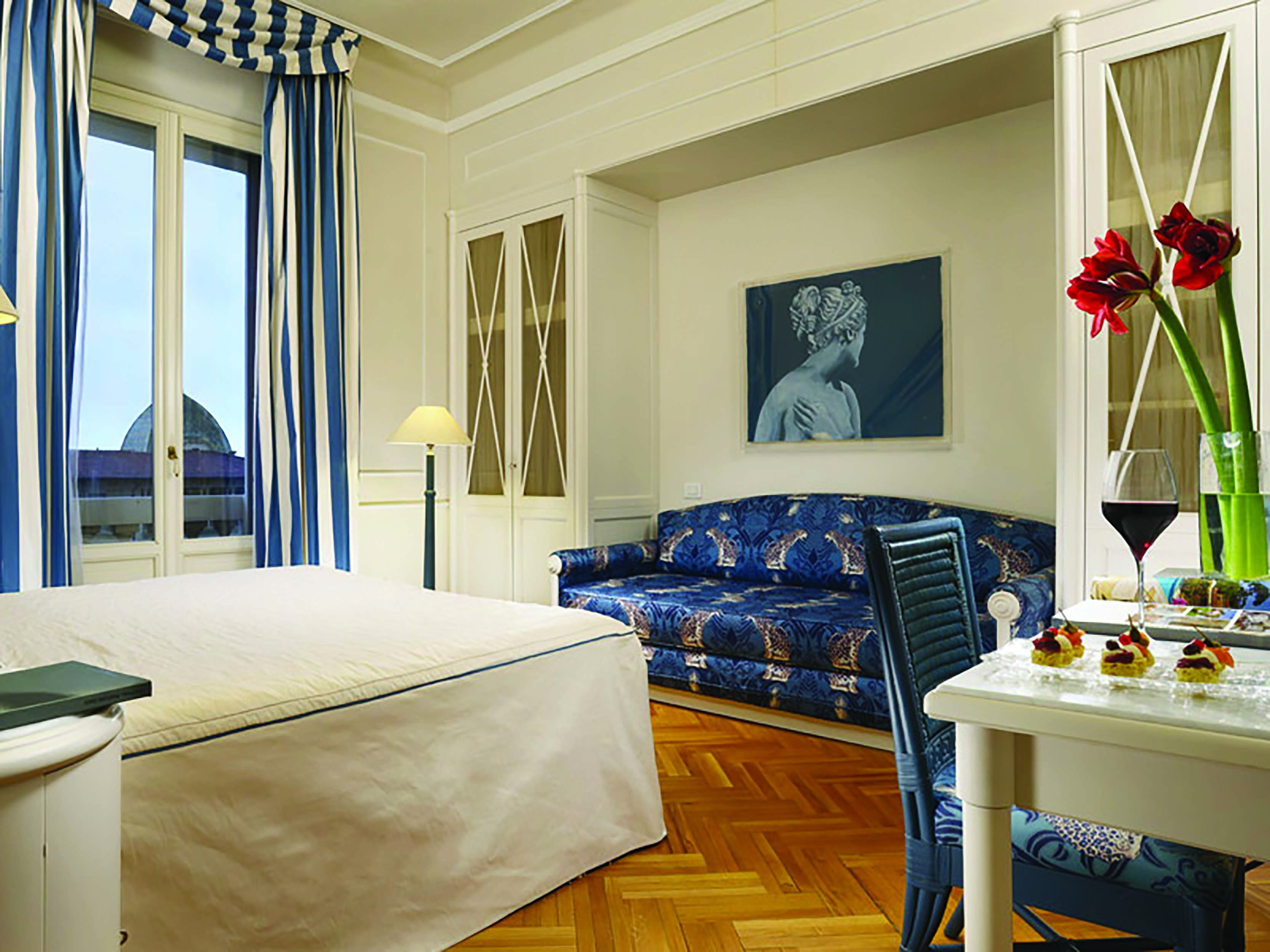 Principe di Piemonte Tuscany deluxe bedroom modern décor