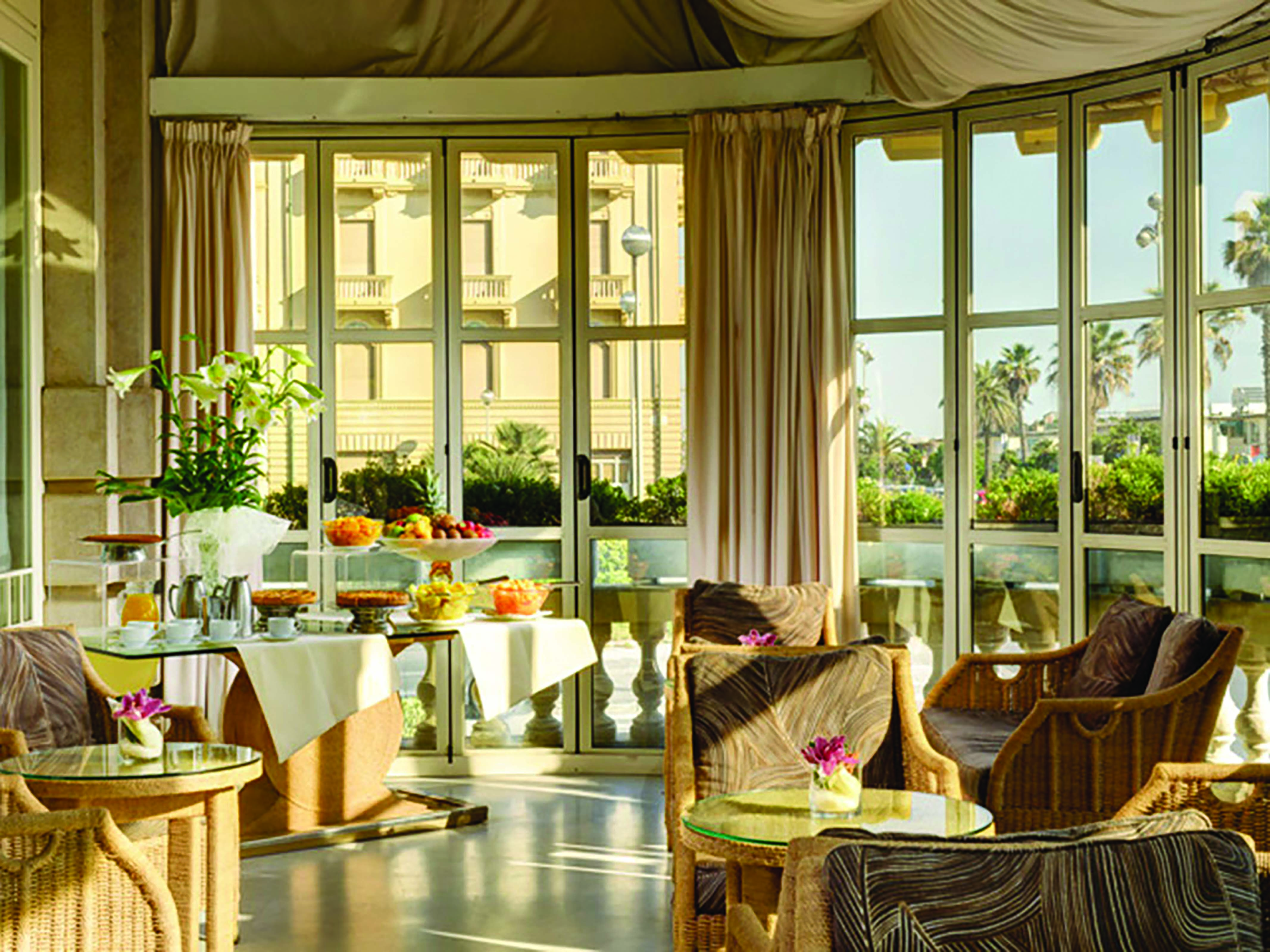 Principe di Piemonte Tuscany restaurant indoor dining area contemporary décor