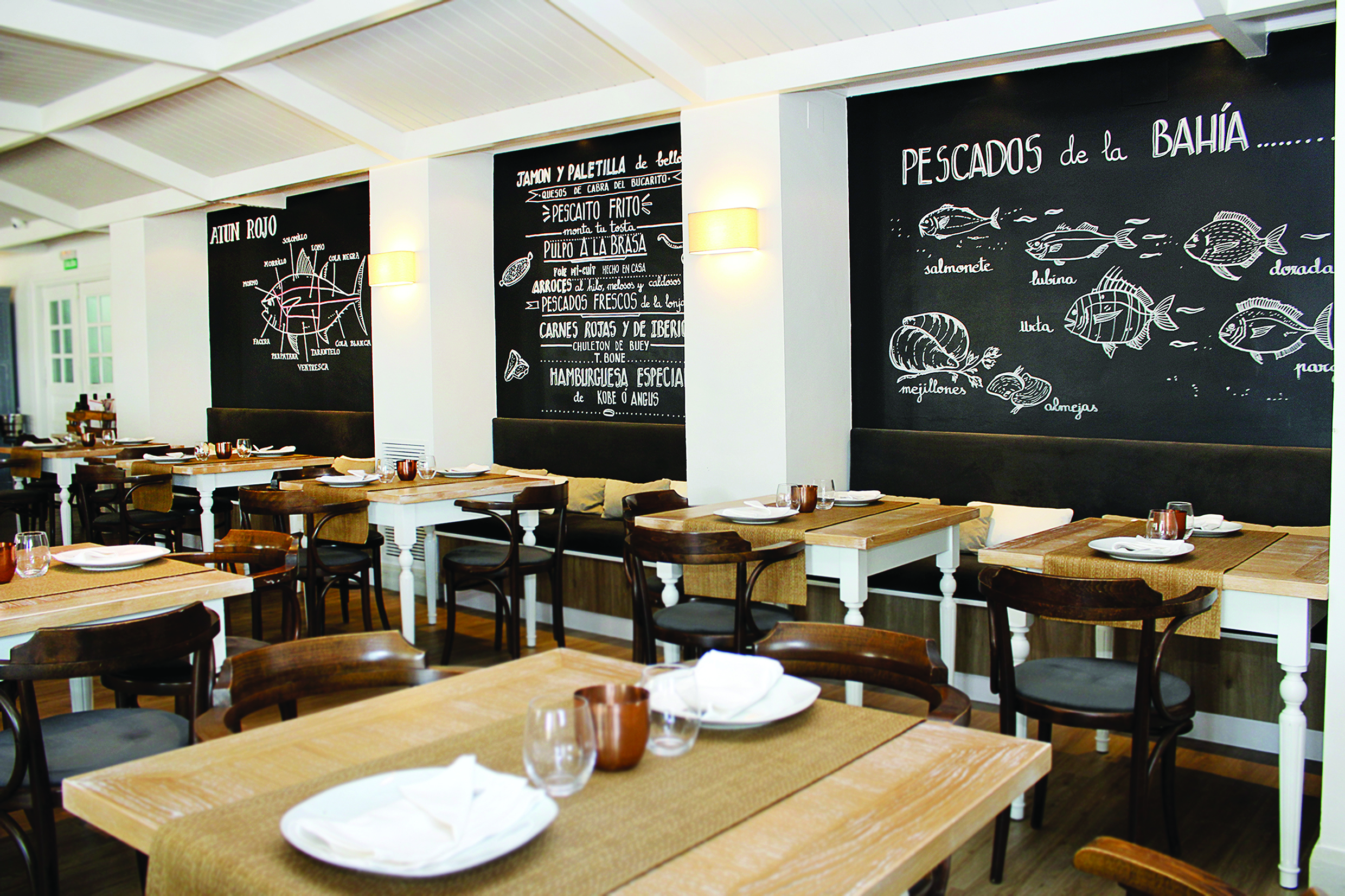 Duque de Najera Andalucia restaurant modern décor