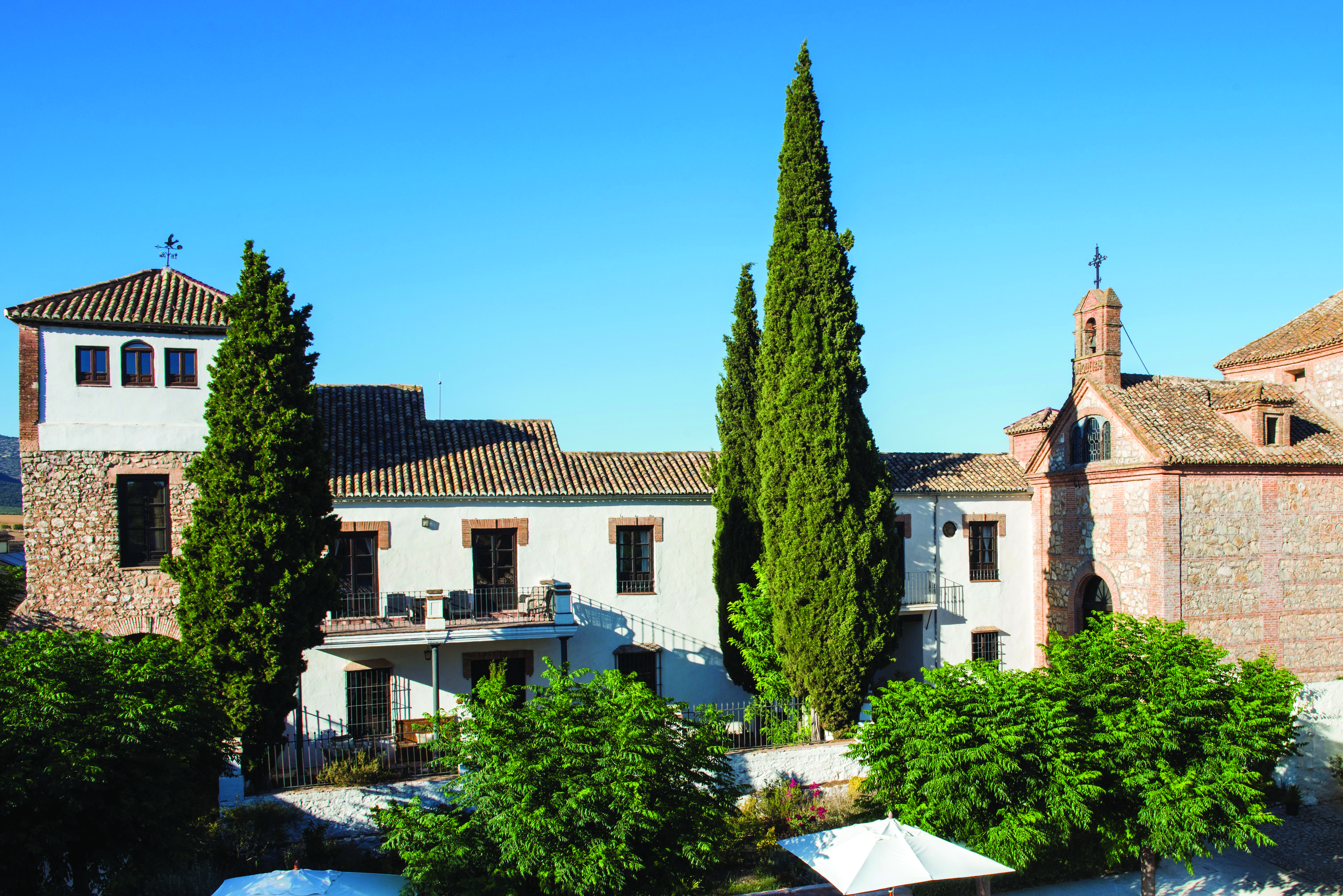 Cortijo de Marques Andalucia hotel exterior building trees