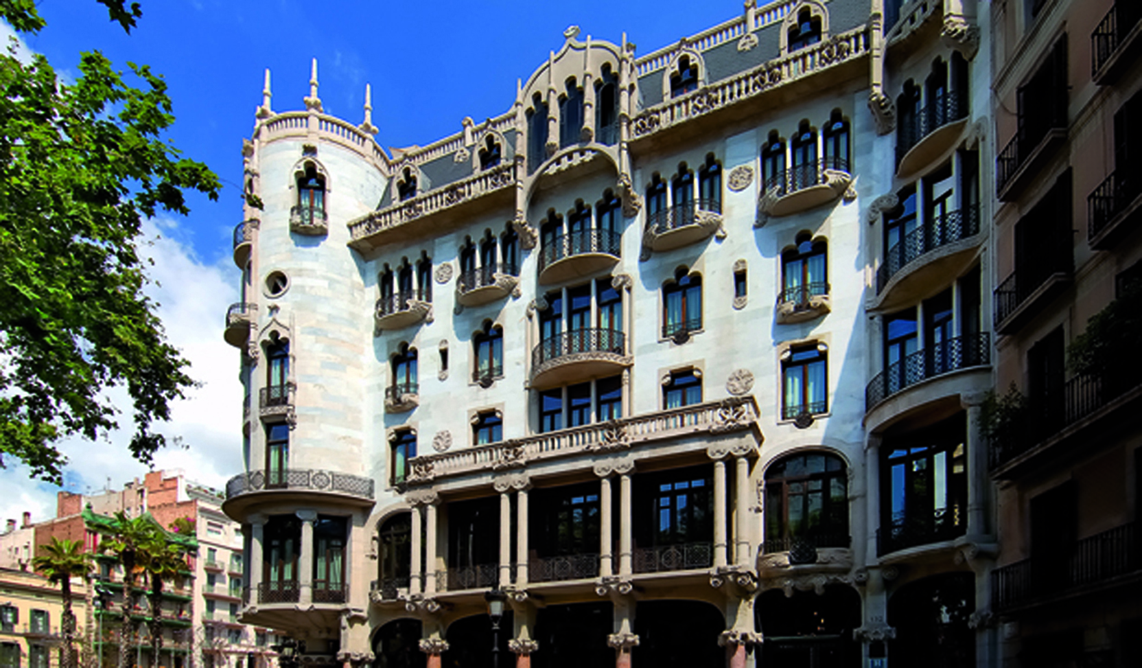 Hotel Casa Fuster Barcelona exterior ornate architecture