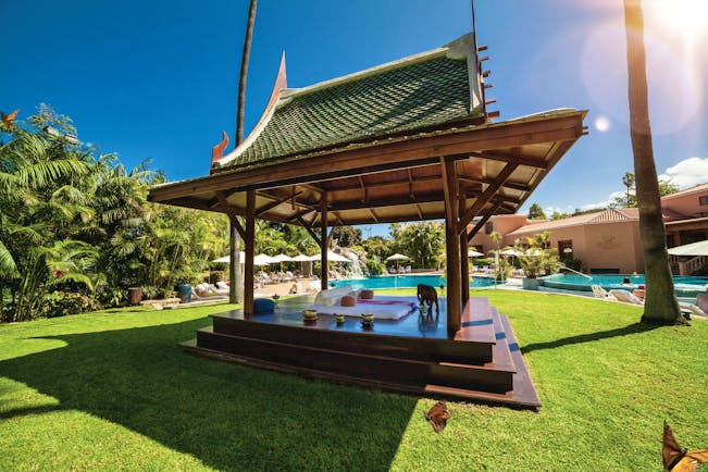 Hotel Botanico Tenerife pagoda oriental spa garden