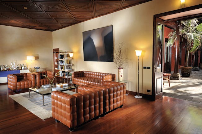 Hotel San Roque Tenerife hoffman lounge indoor seating chic modern décor