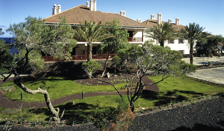 Parador de el Hierro Canary Islands hotel building lawns trees