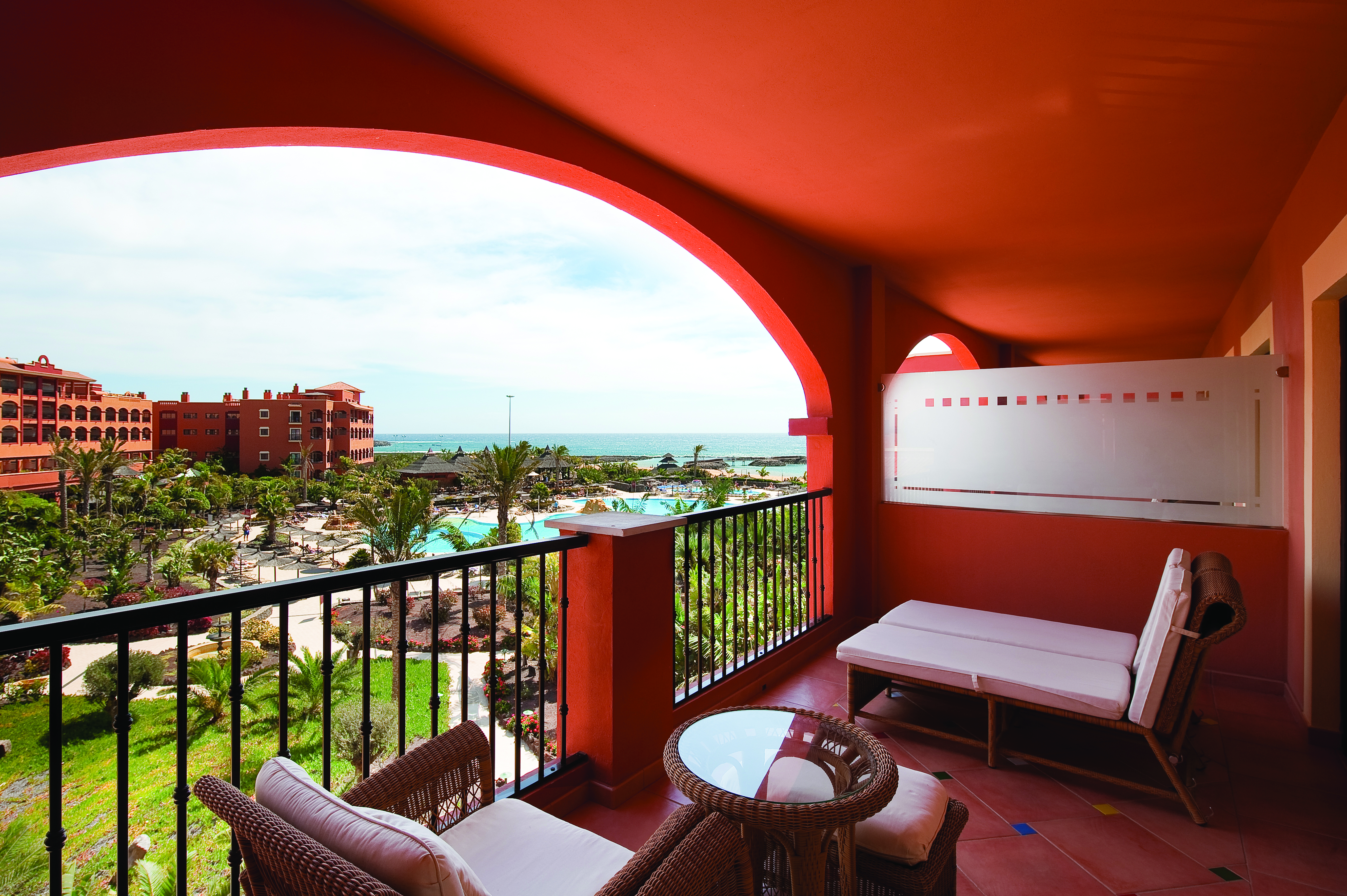 Sheraton Fuerteventura Canary Islands balcony view over resort 