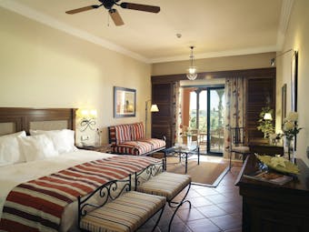Sheraton Fuerteventura Canary Islands premium room bed sofa balcony modern décor